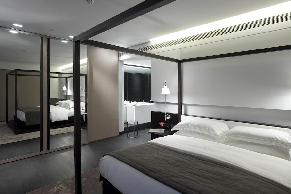 Biancheria da letto ipoallergenica, copriletto in piuma, minibar