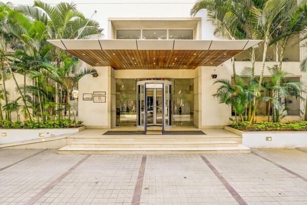 Interior entrance