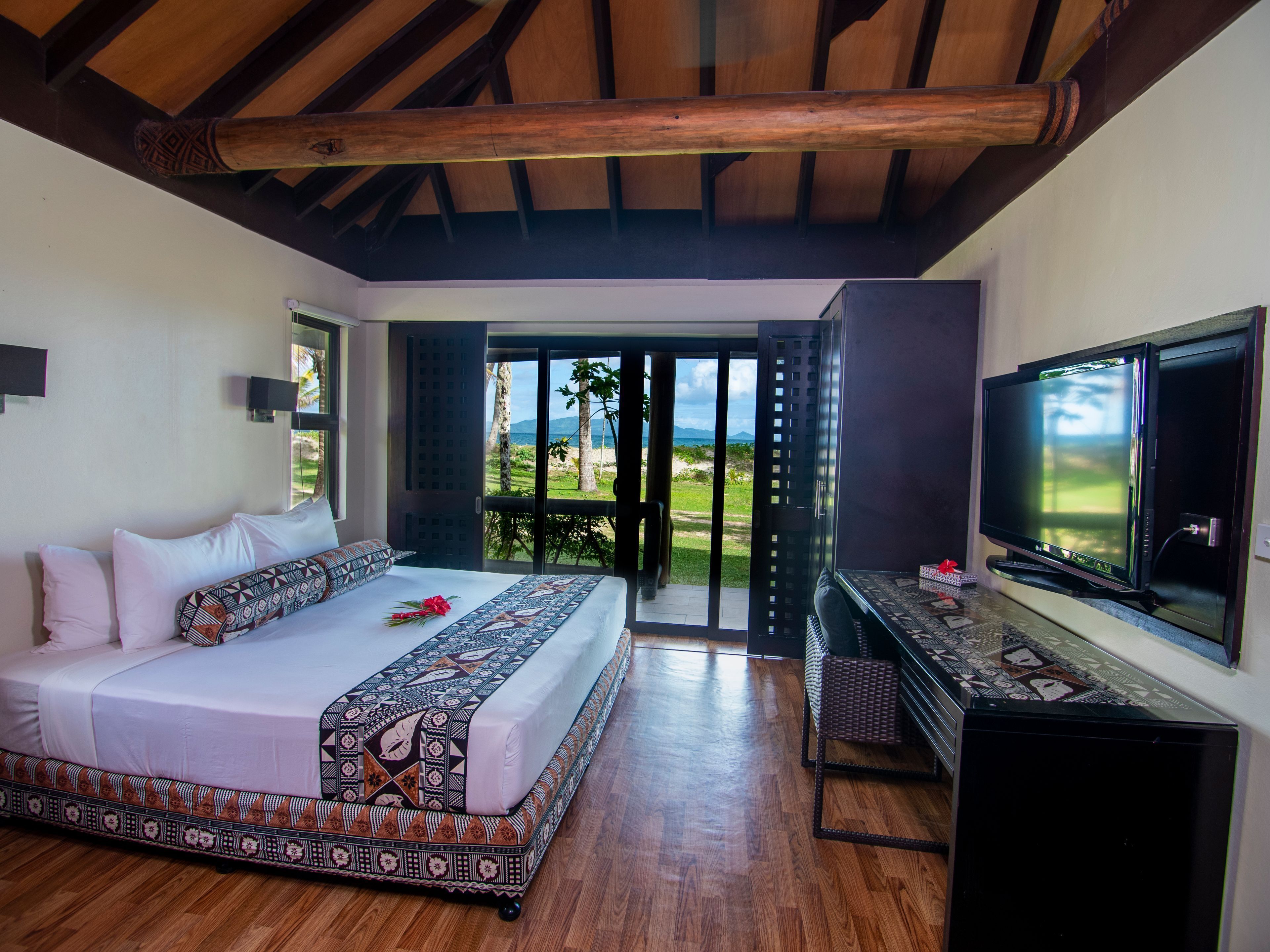 Villa Deluxe, 1 chambre, vue plage, en front de plage | Vue de la chambre