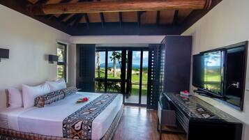 Villa Deluxe, 1 chambre, vue plage, en front de plage | Vue de la chambre