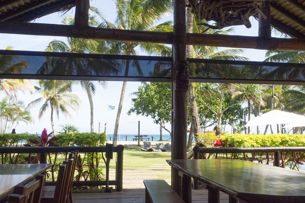 lunch, dinner served; local cuisine, beach views