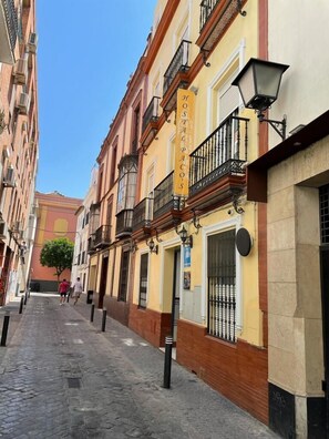 Façade de l’hébergement