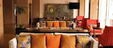 Sitzecke in der Lobby