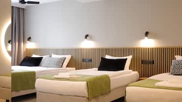 Minibar, desk, soundproofing, iron/ironing board