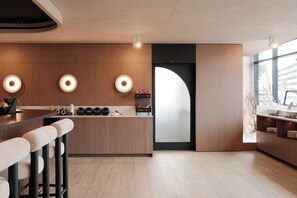Daily buffet breakfast (EUR 14.90 per person)