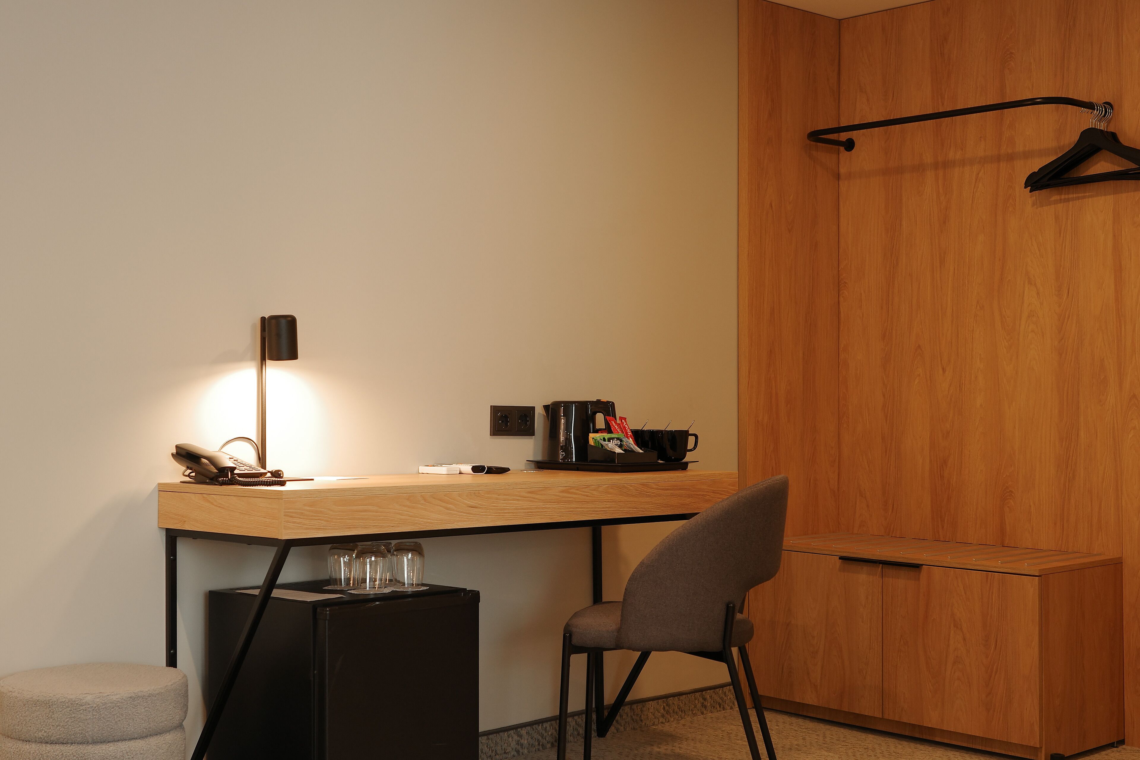 standard quadruple room | minibar, desk, soundproofing, iron/ironing board