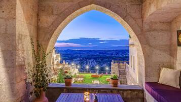 Suit with Terrace | 1 bedroom, premium bedding, minibar, in-room safe