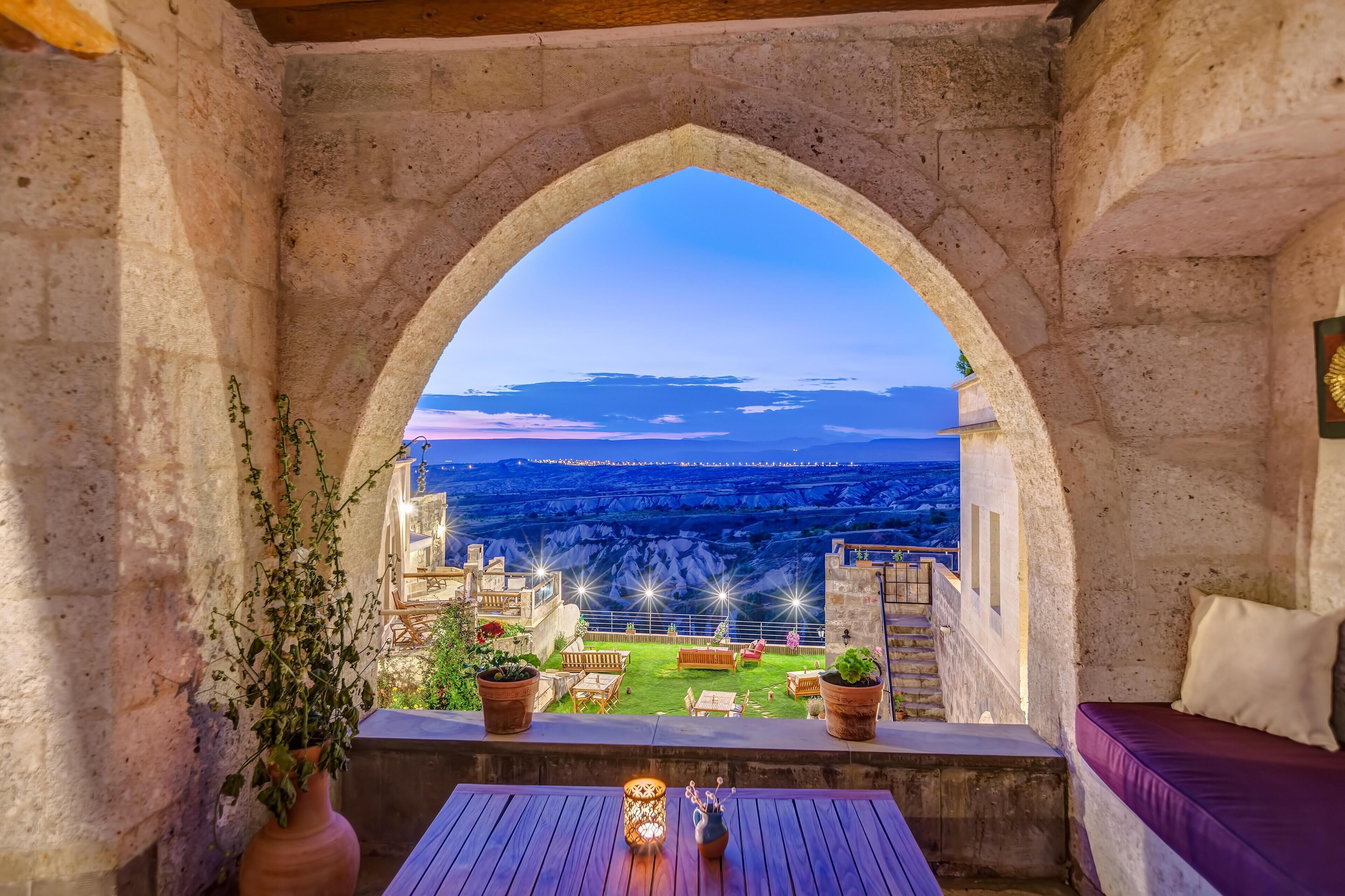 Suite with Terrace and Fireplace