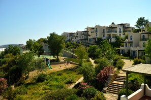 Uitzicht vanuit accommodatie