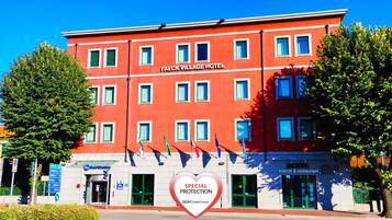 Fassade der Unterkunft