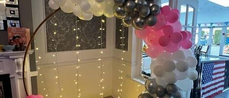 Espace pour fêtes d’anniversaire