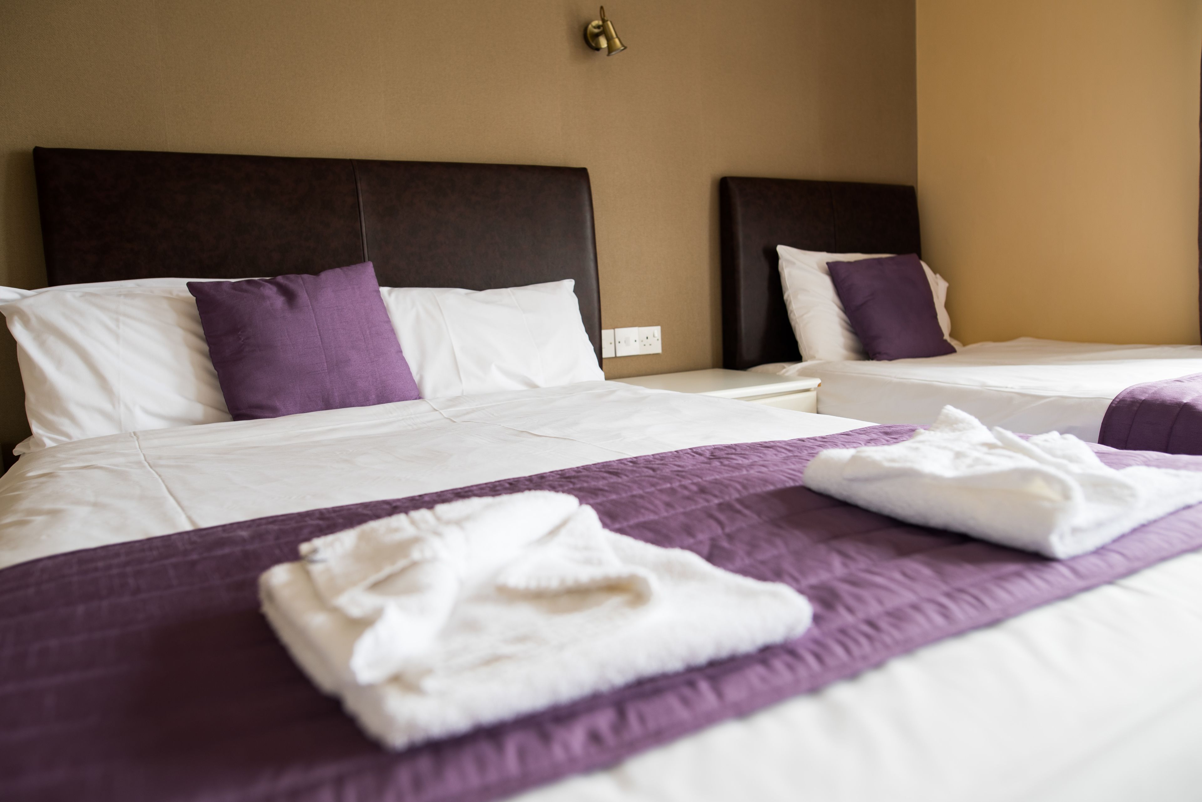 classic triple room, multiple beds | view from room