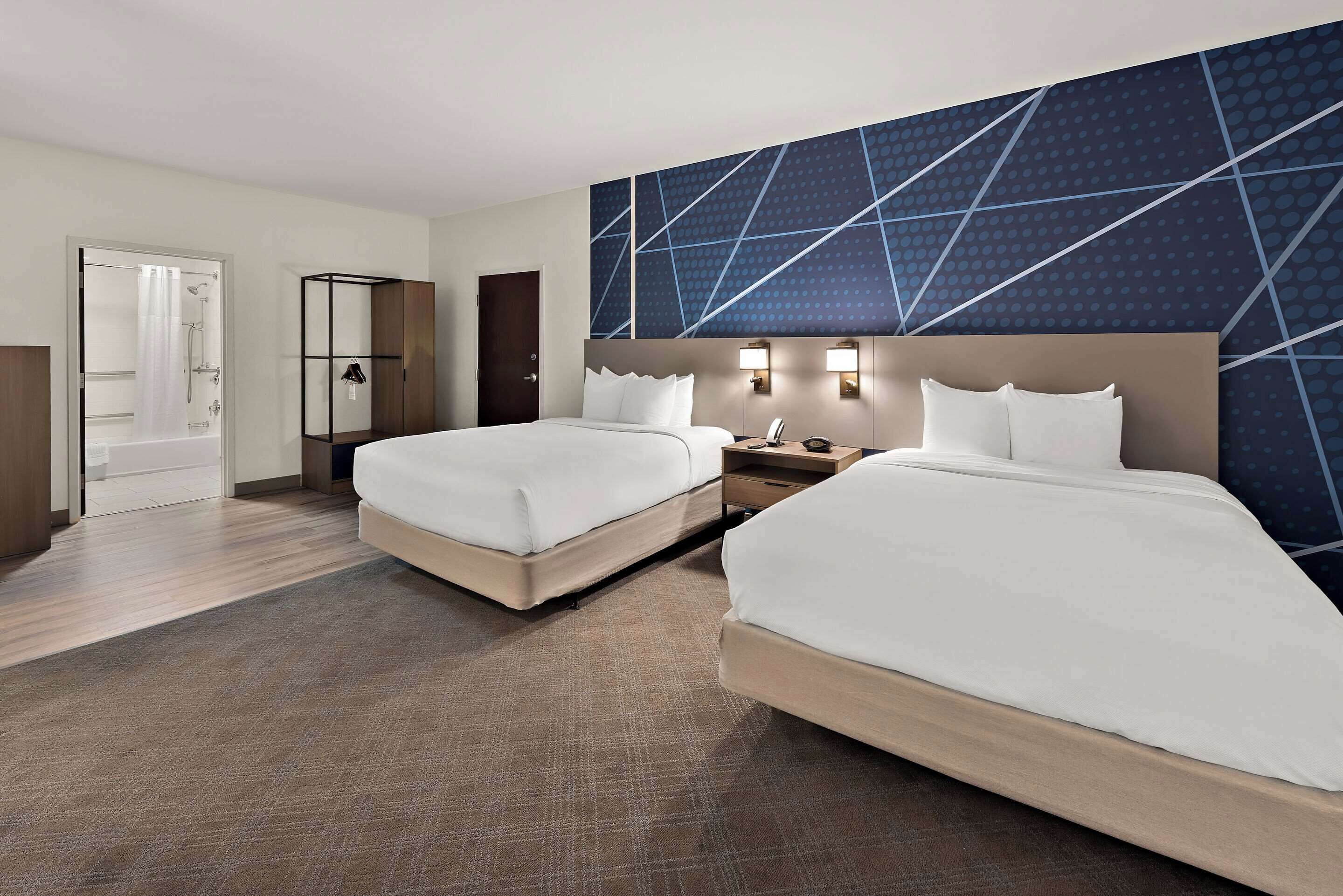 suite, multiple beds, accessible, non smoking | premium bedding, pillow-top beds, desk, laptop workspace