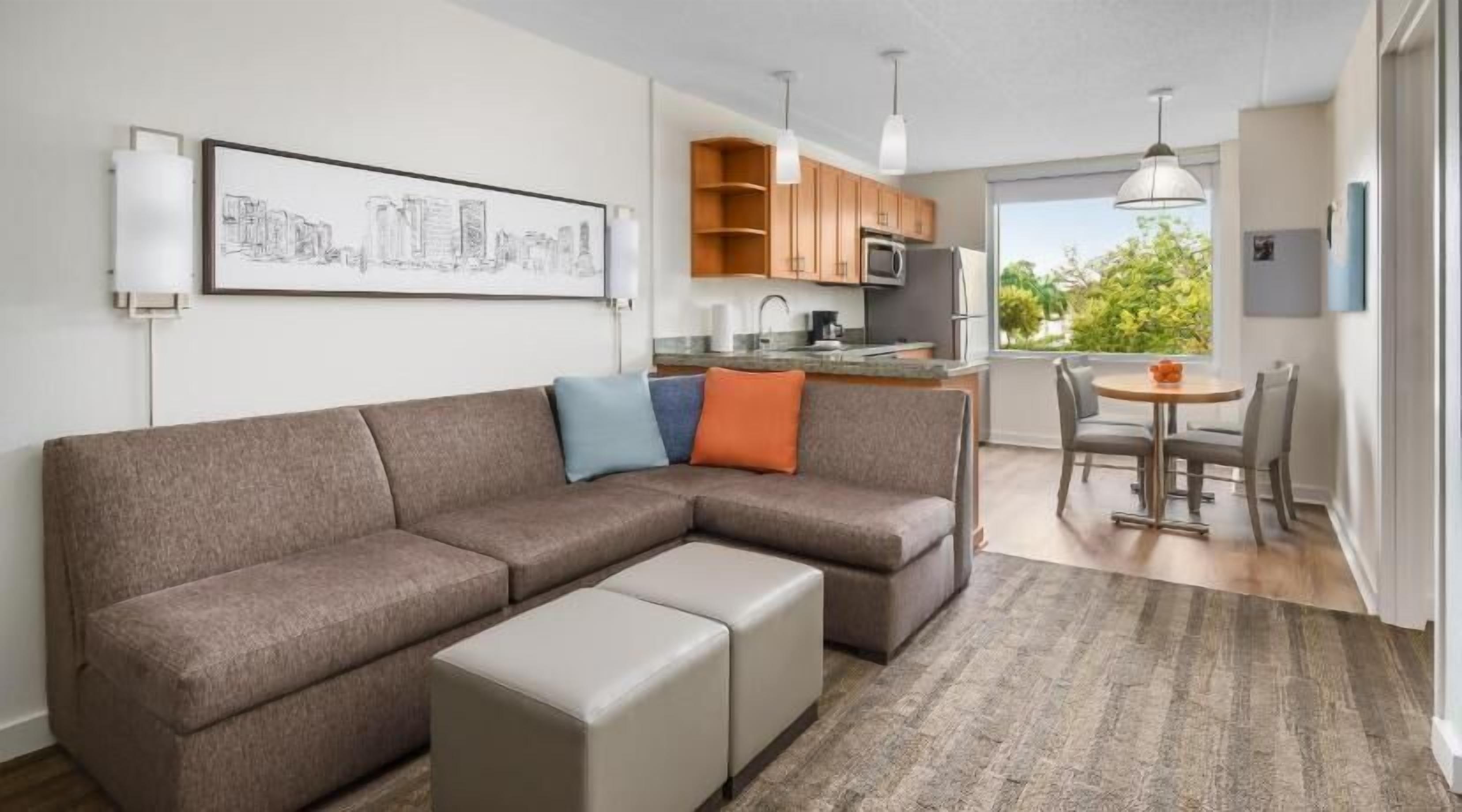 Living area | Flat-screen TV, DVD player