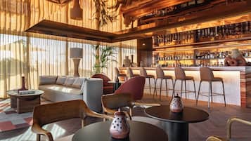 Rooftop bar, ocean views, open daily