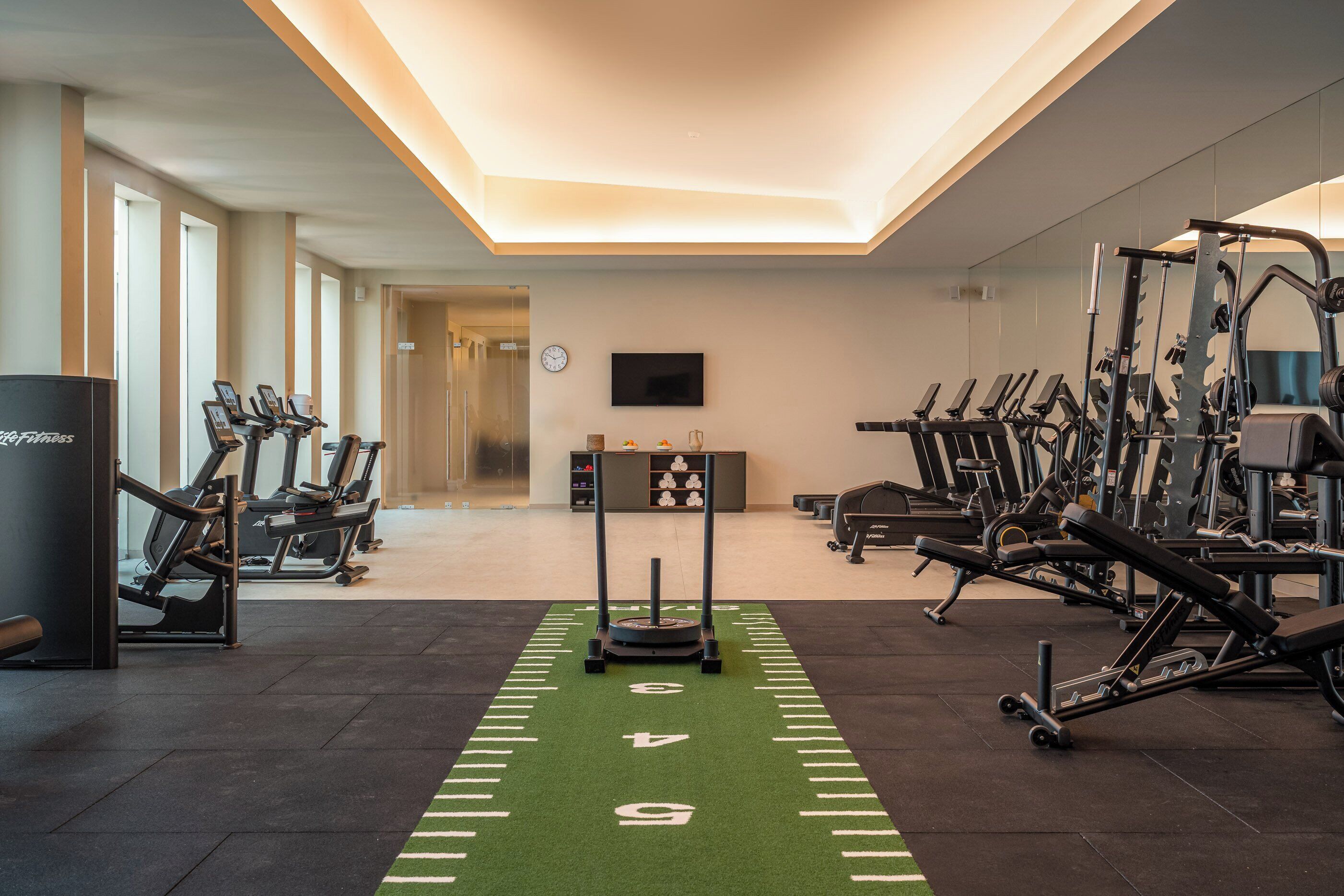 Fitnessbereich