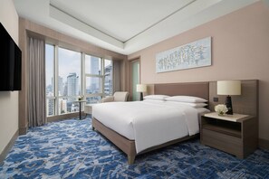 1 habitación, ropa de cama hipoalergénica, cubrecamas y minibar 