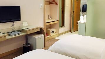 Desk, soundproofing, iron/ironing board, rollaway beds