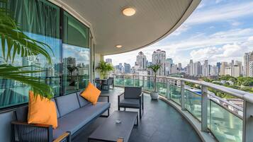 Suite familiar, 2 habitaciones, para no fumadores, Terraza | Balcón