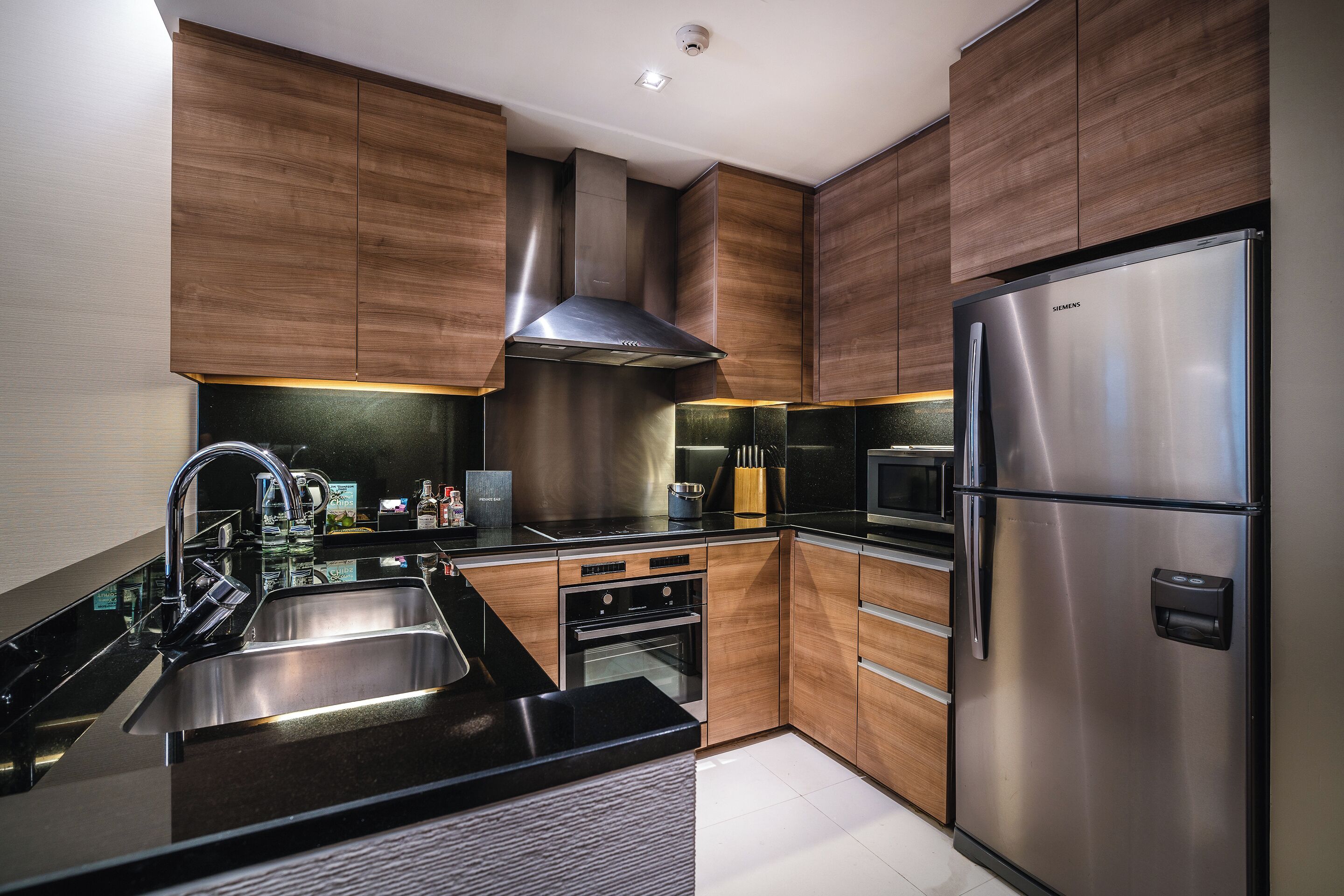 two bedroom suite | private kitchen | coffee/tea maker, electric kettle