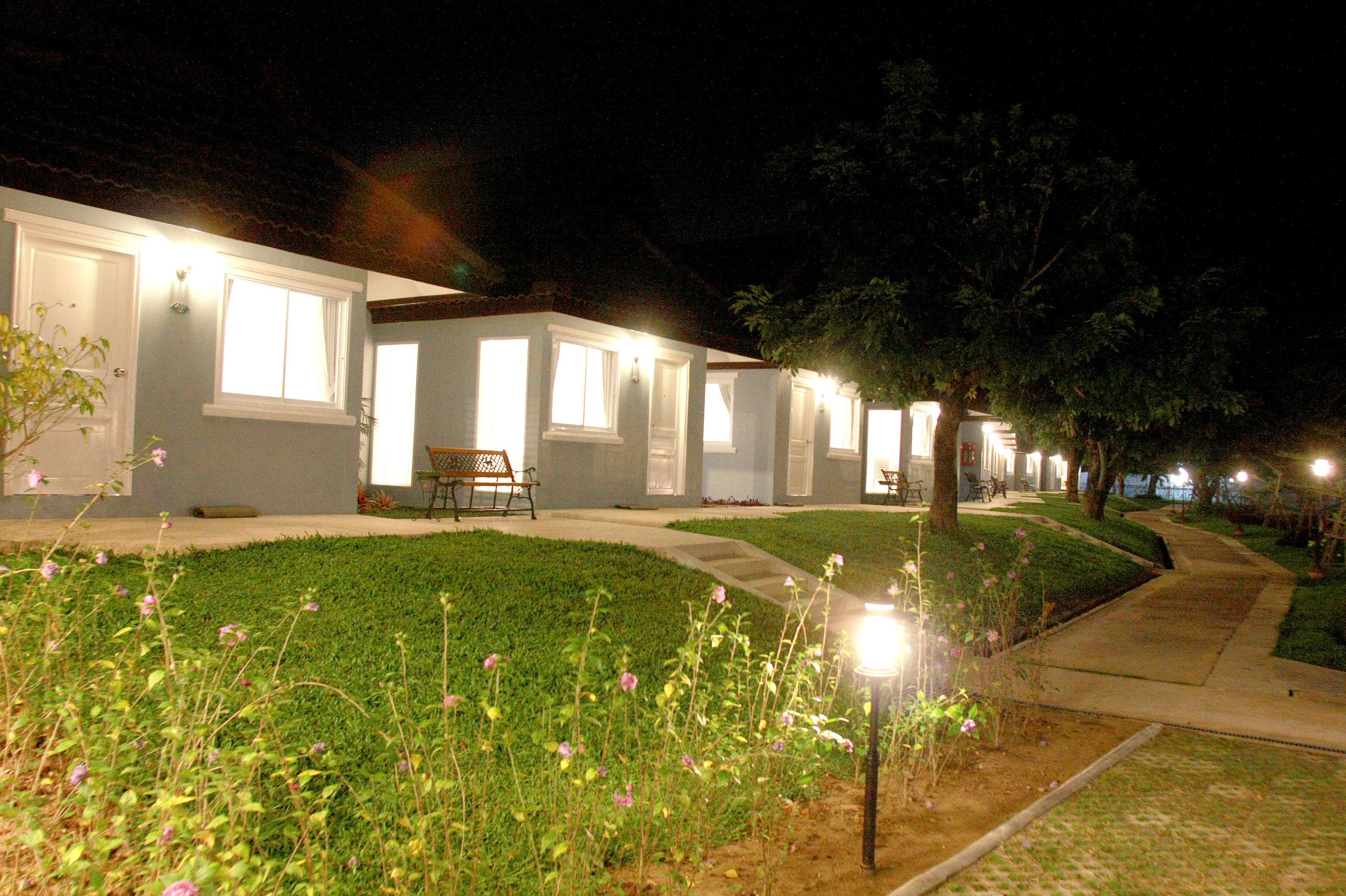 front of property – evening/night