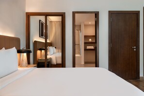 1 chambre, literie de qualité, couette en duvet, coffre-fort