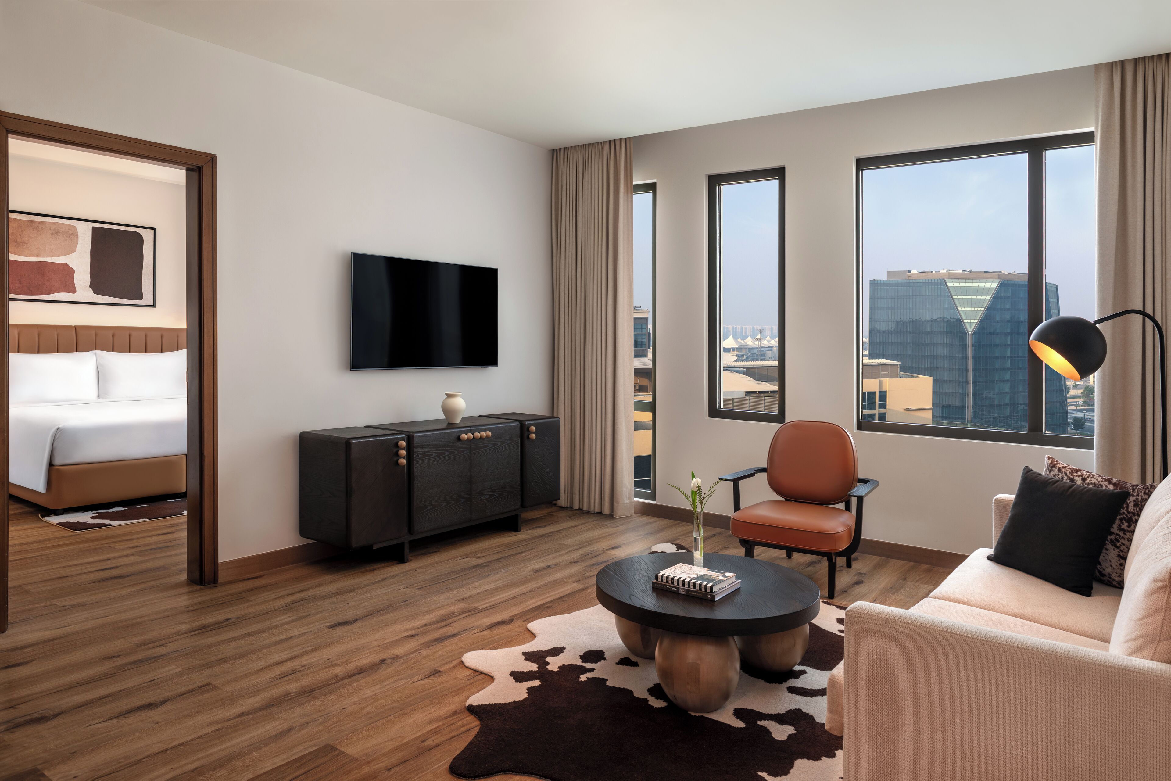 1 bedroom, premium bedding, down comforters, in-room safe