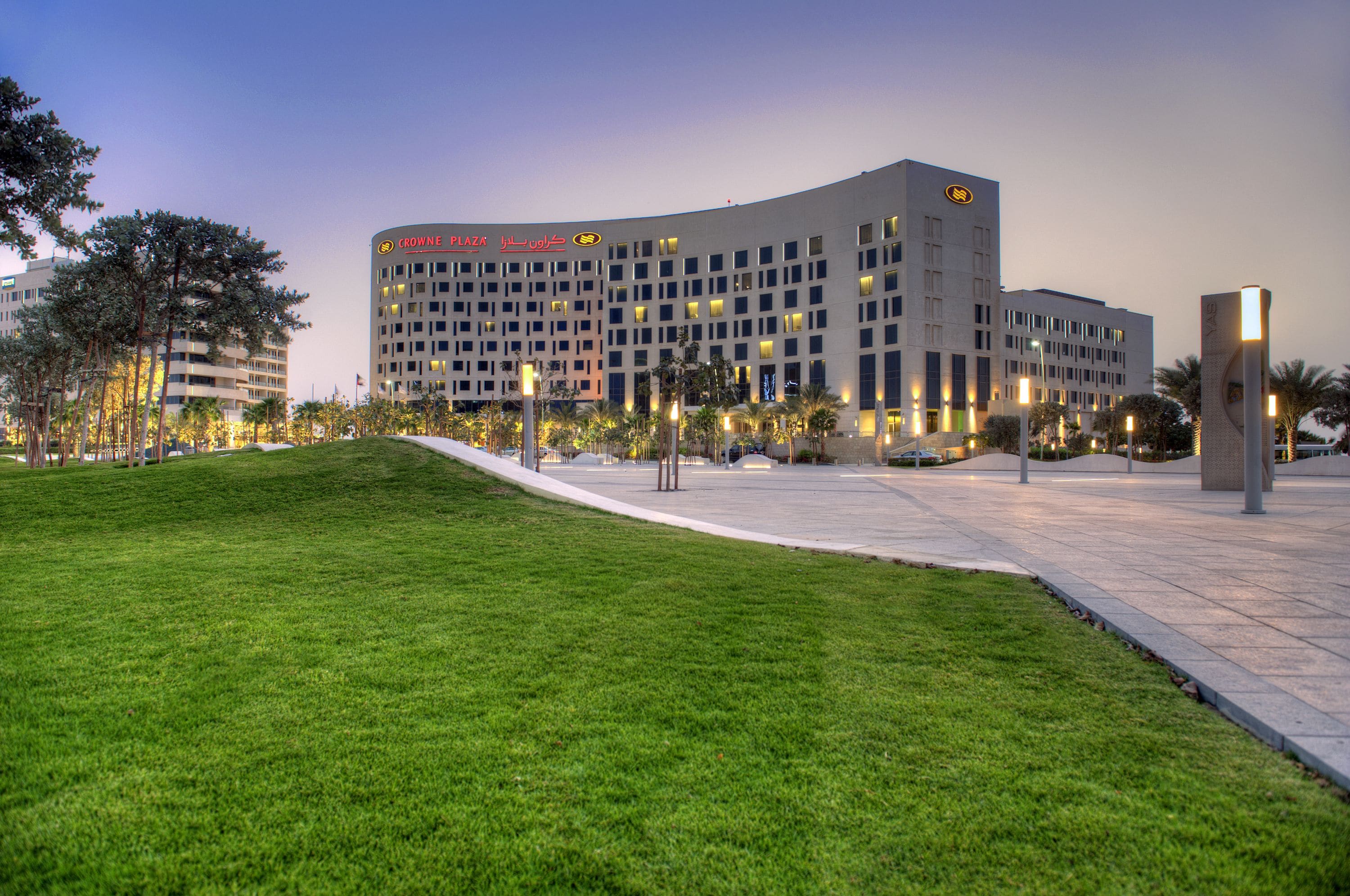 front of property – evening/night