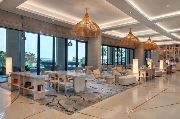 Lobby sitting area