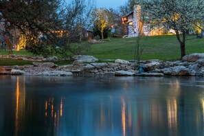 Cabin (Morgarten Log) | Terrace/patio