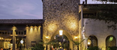 Façade de l’hébergement