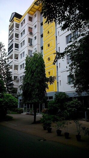 Façade de l’hébergement