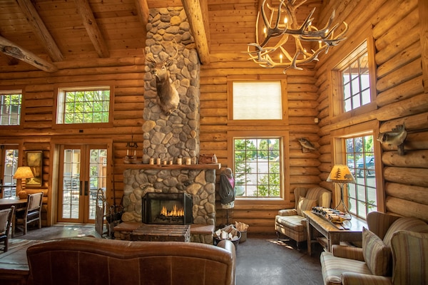 Sitteområde i lobbyen