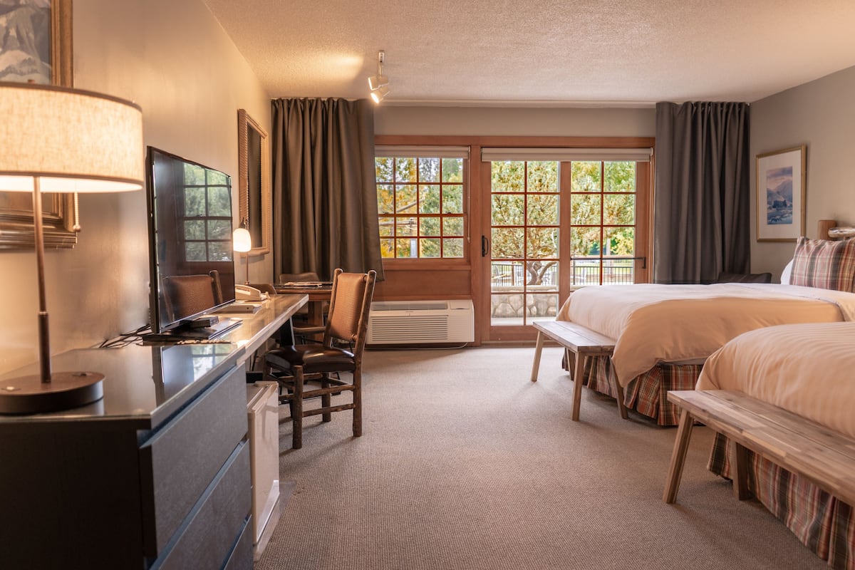 1 slaapkamer, luxe beddengoed, donzen dekbedden, pillowtop-bedden