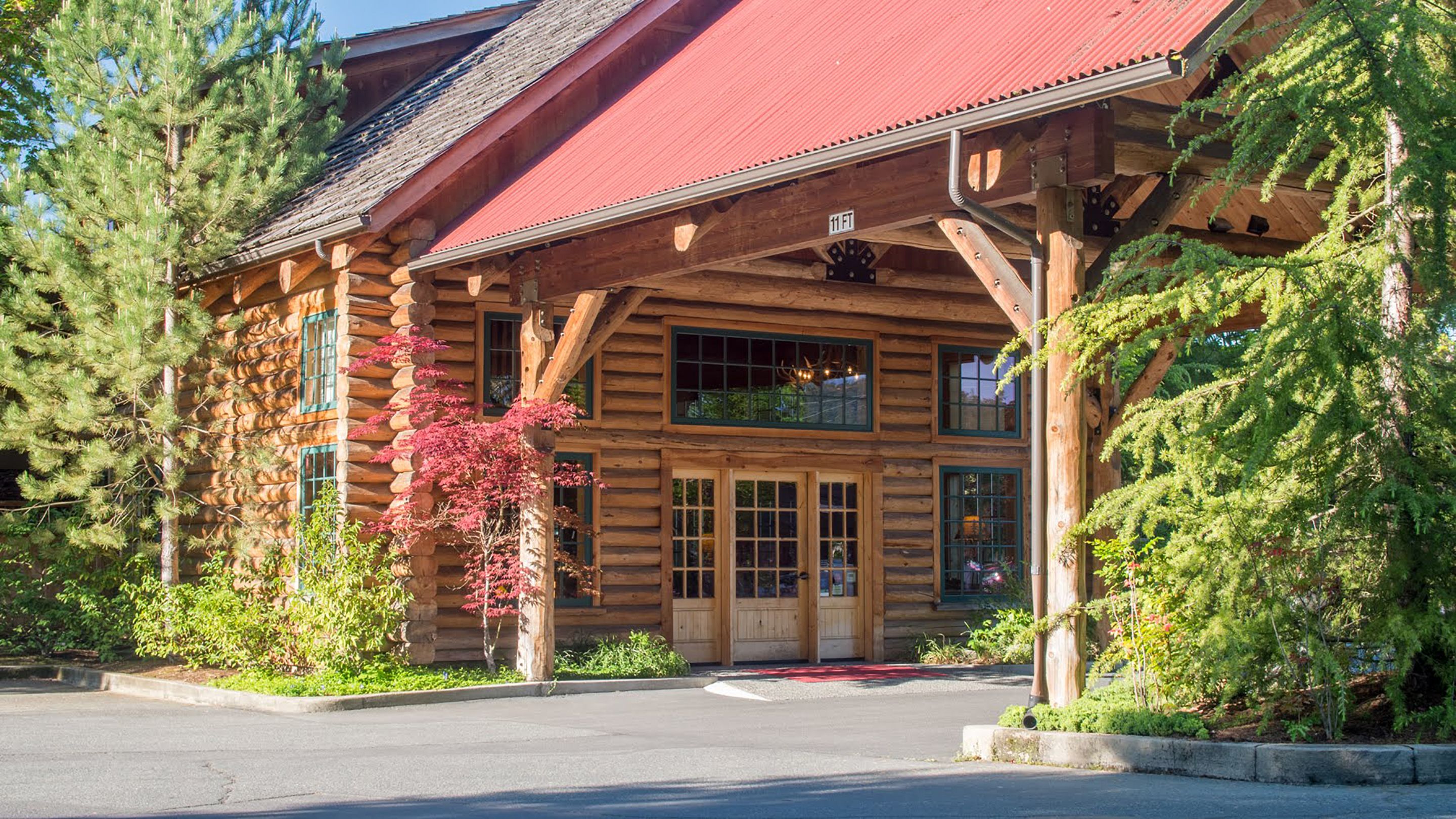 Entrada de la propiedad