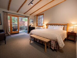 Cottage, 1 King Bed | Premium bedding, down comforters, pillowtop beds, individually decorated - The Lodge at Riverside (Grants Pass)