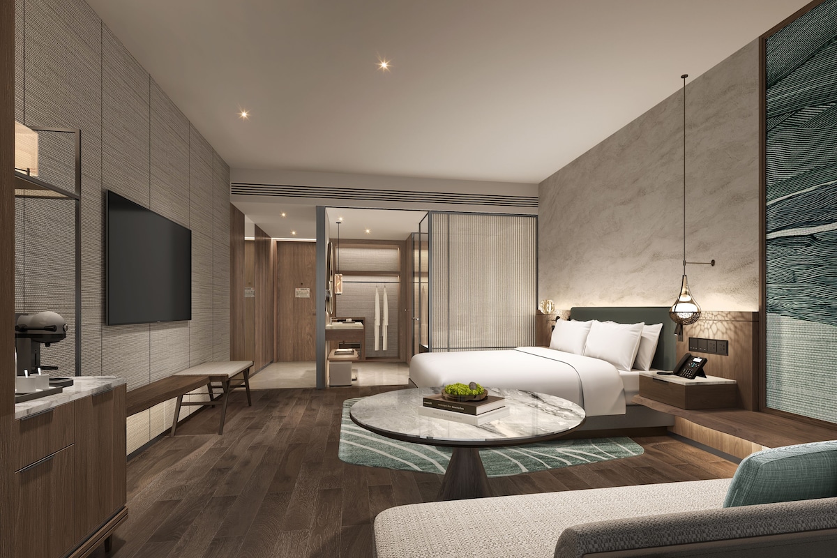 1 habitación, sábanas de algodón egipcio y ropa de cama de alta calidad 