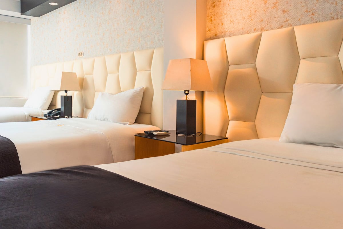 Economy Triple Room | 1 bedroom, Egyptian cotton sheets, premium bedding, down comforters