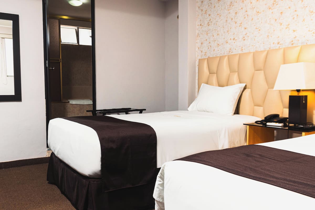 Basic Twin Room | 1 bedroom, Egyptian cotton sheets, premium bedding, down comforters