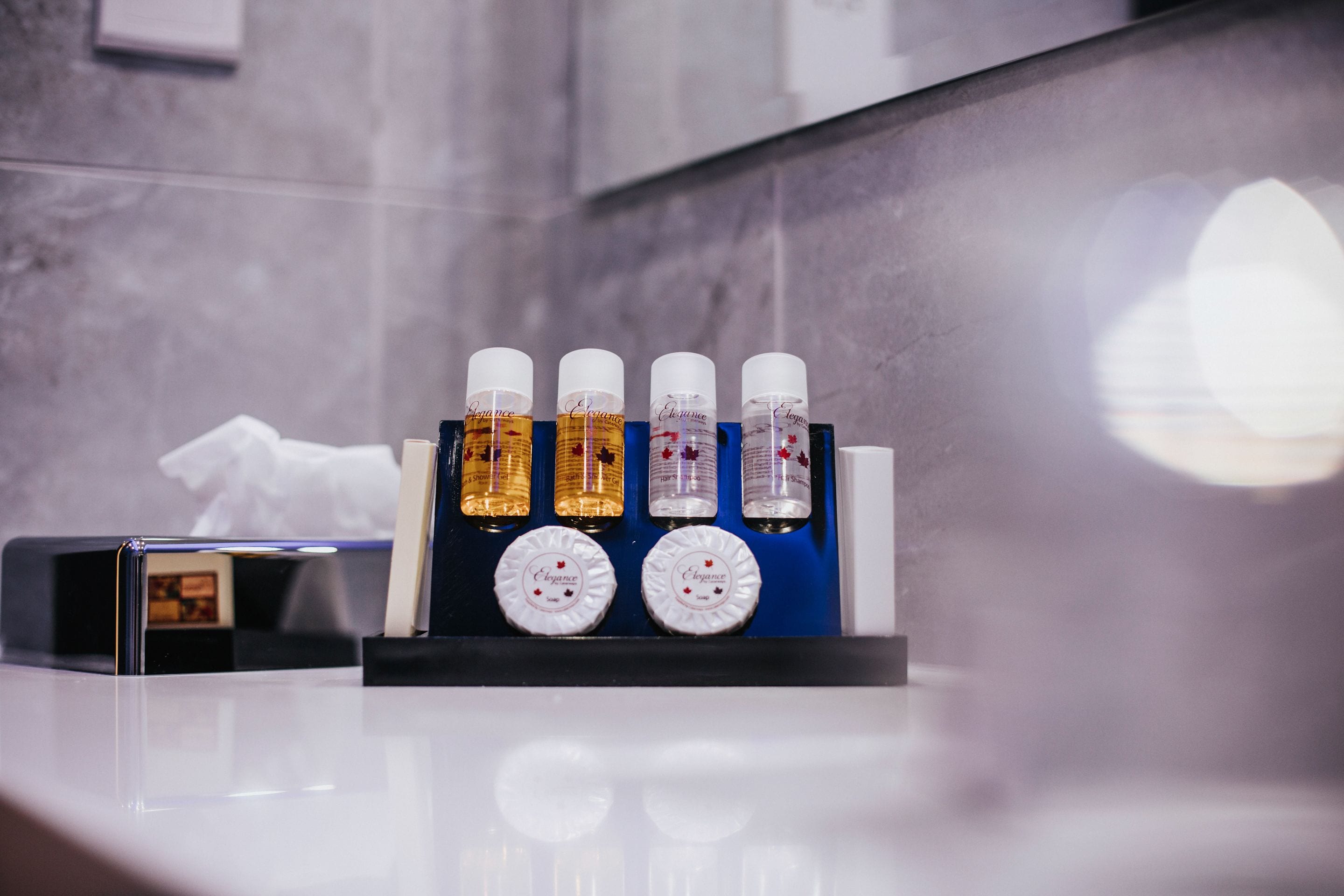 shower, free toiletries, hair dryer, bathrobes