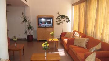 Sala de estar en el lobby