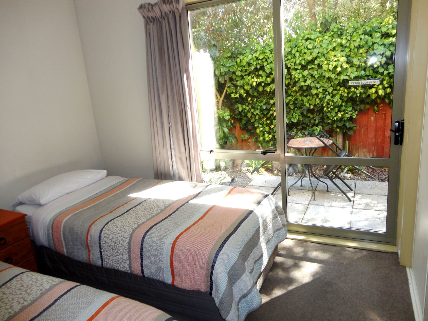 Premium bedding, individually furnished, blackout drapes, soundproofing