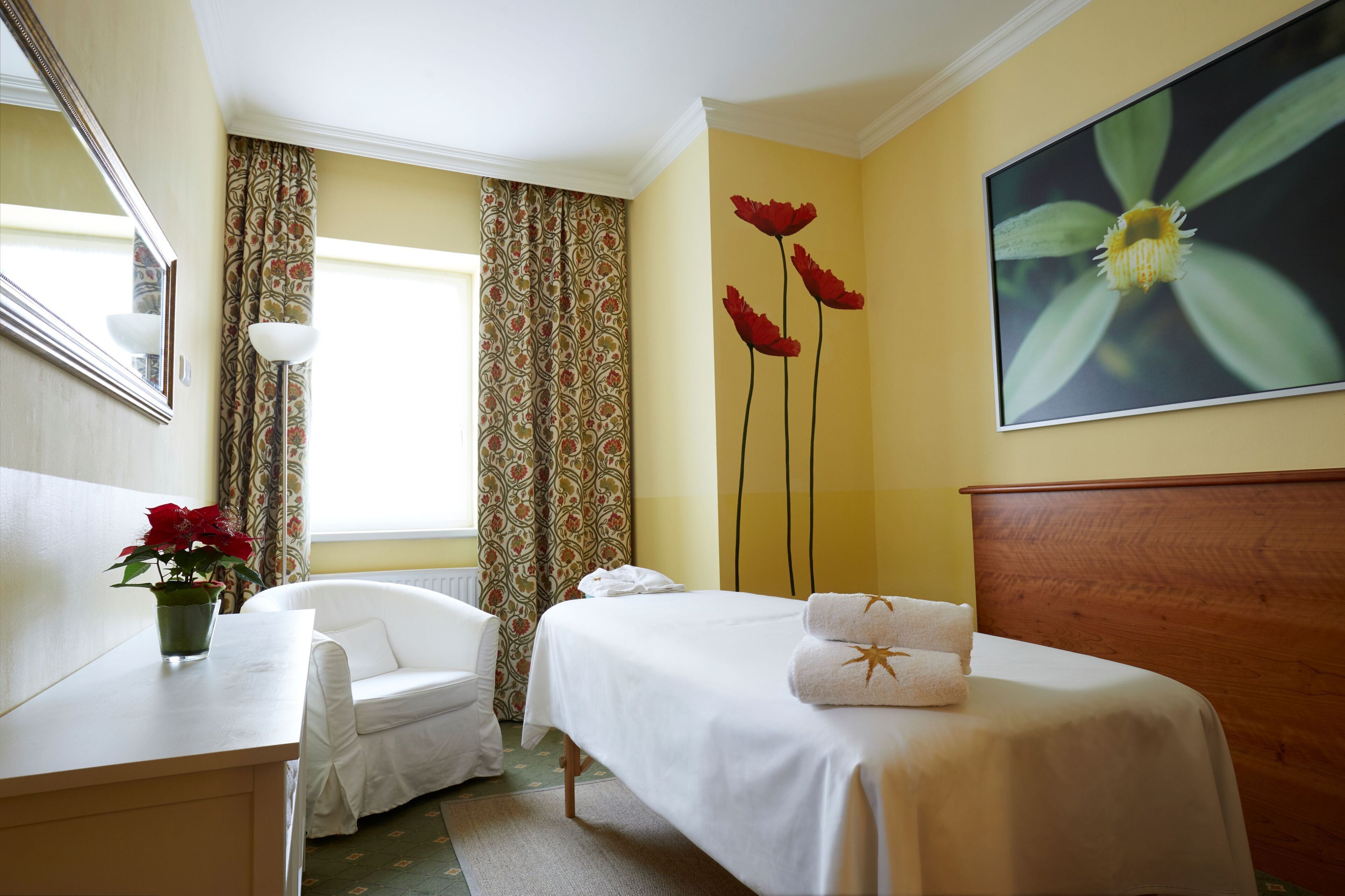 Massage dans la chambre