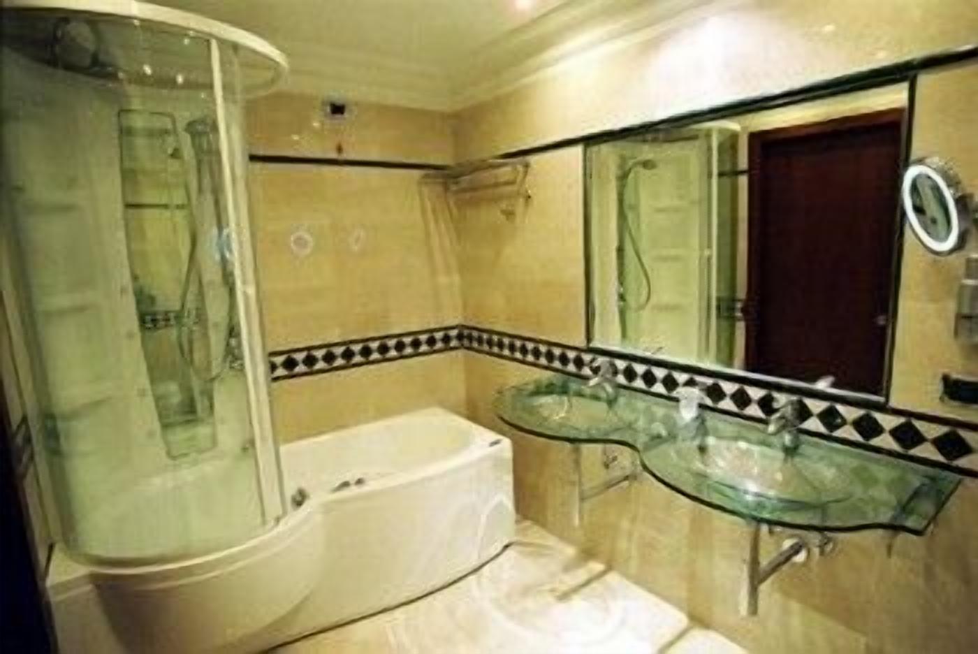 free toiletries, hair dryer, slippers, bidet