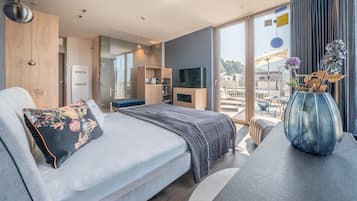 Design Lounge PANORAMA | 高級寢具、迷你吧、客房內保險箱、獨特裝潢