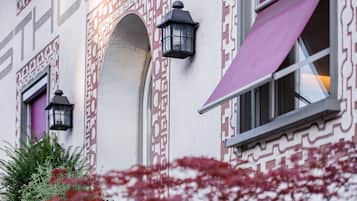 Fassade der Unterkunft