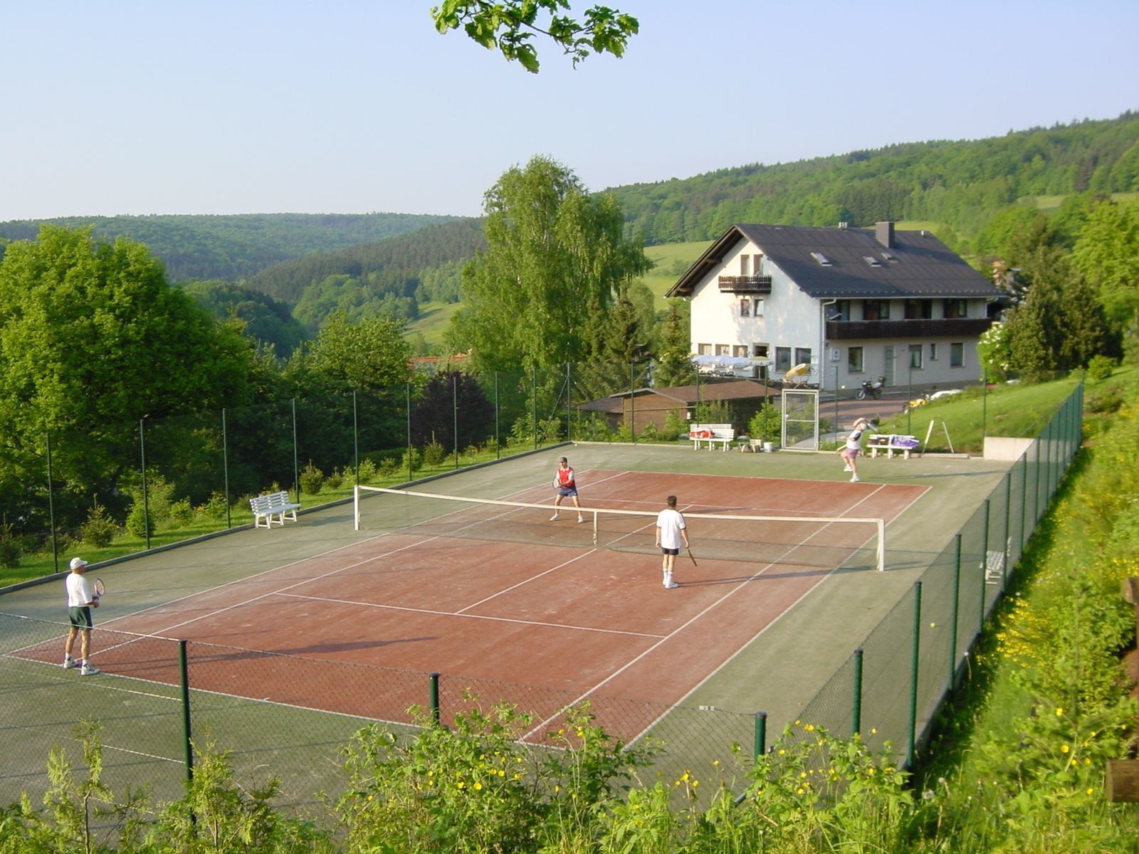 tennis court