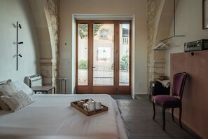 Chambre Double Deluxe, patio, vue jardin