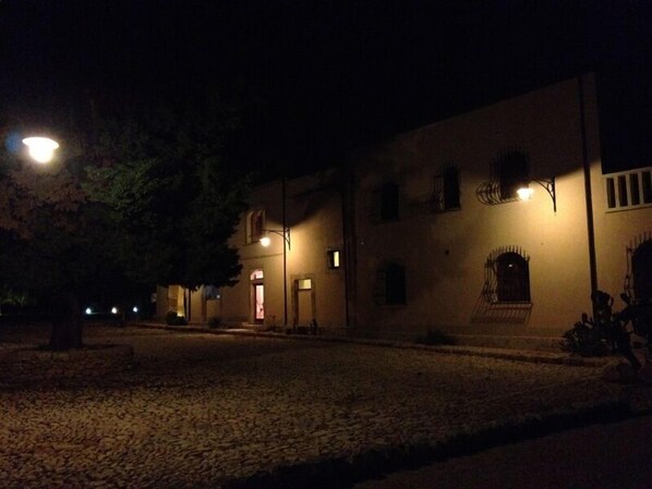 Front of property - evening/night
