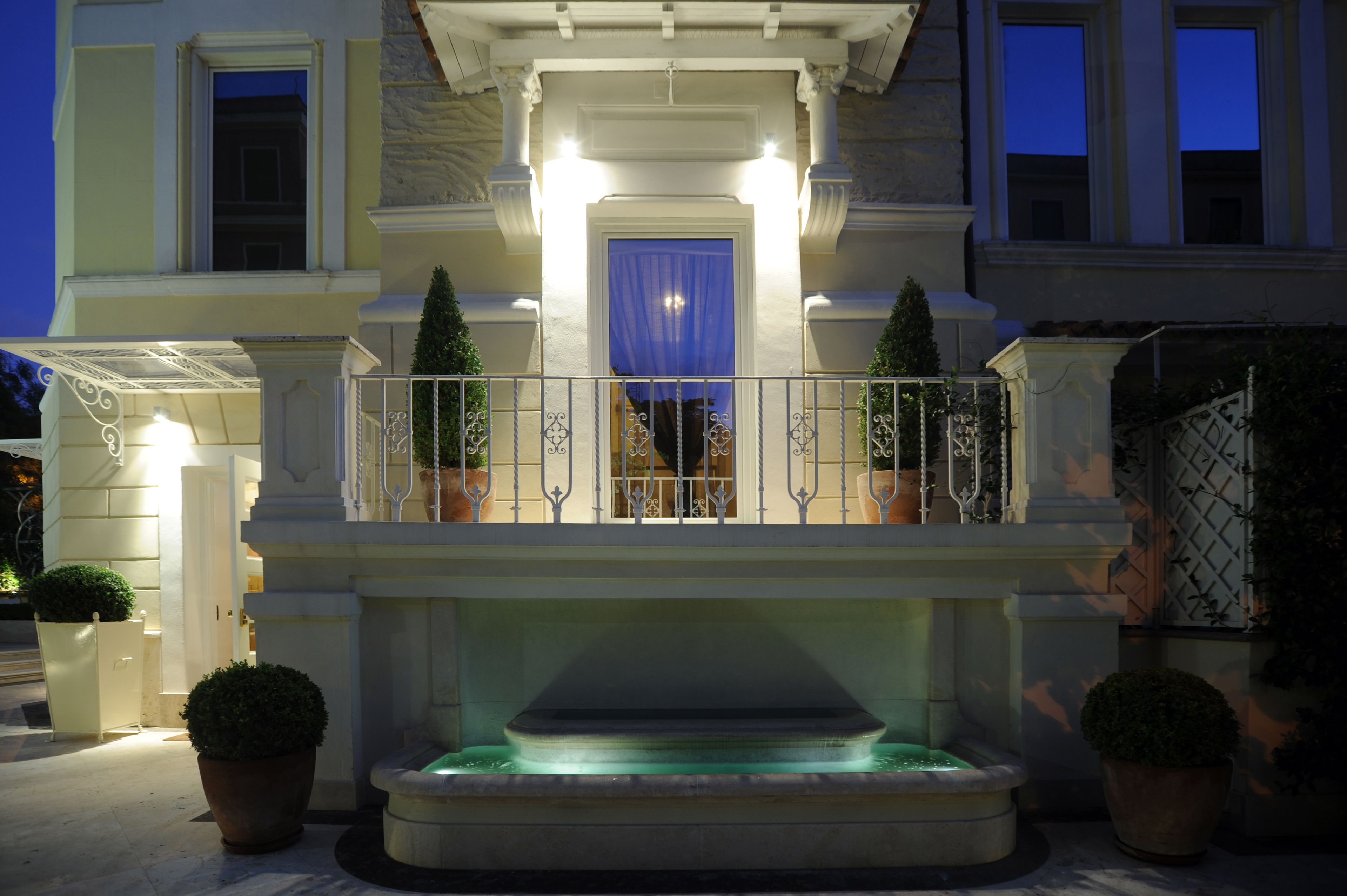 Façade de l’hébergement